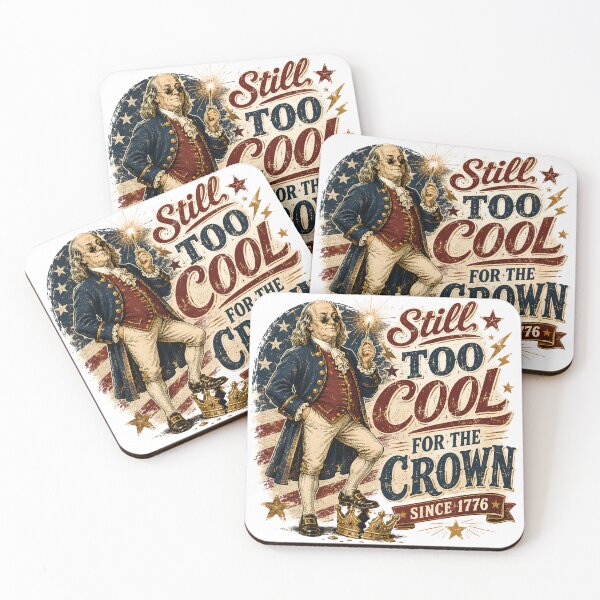 Item preview, Too Cool for the Crown | 250th Anniversary designed and sold by Katybmadeit.