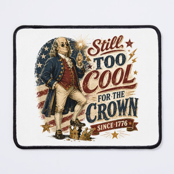 Item preview, Too Cool for the Crown | 250th Anniversary designed and sold by Katybmadeit.