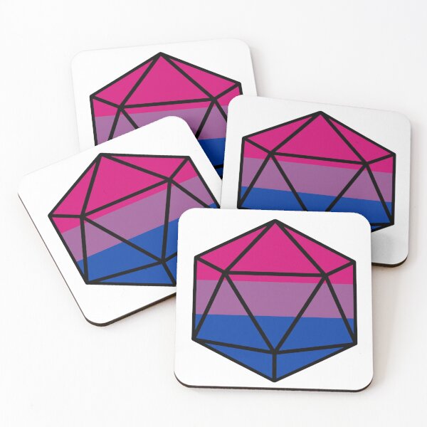 Item preview, Bisexual Flag D20 designed and sold by RaineyZaney.