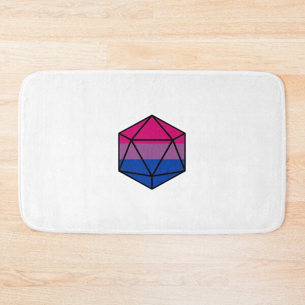 Item preview, Bisexual Flag D20 designed and sold by RaineyZaney.
