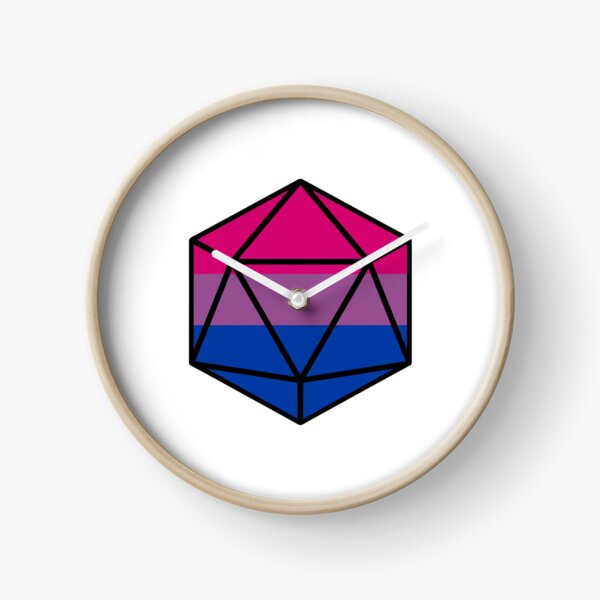 Item preview, Bisexual Flag D20 designed and sold by RaineyZaney.