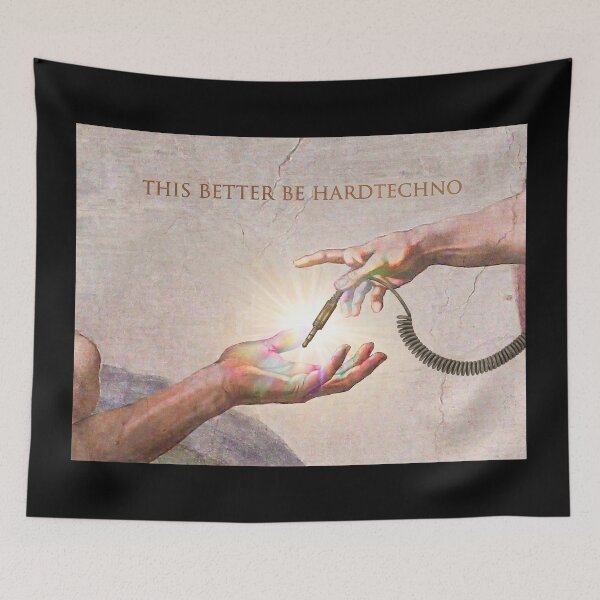 Item preview, This Better Be Hardtechno DJ Rave Parody designed and sold by SPAZE-Typo.
