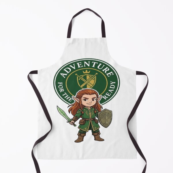 Item preview, Adventure For The Ready - Chibi Elf Warrior designed and sold by My-Hoodies.