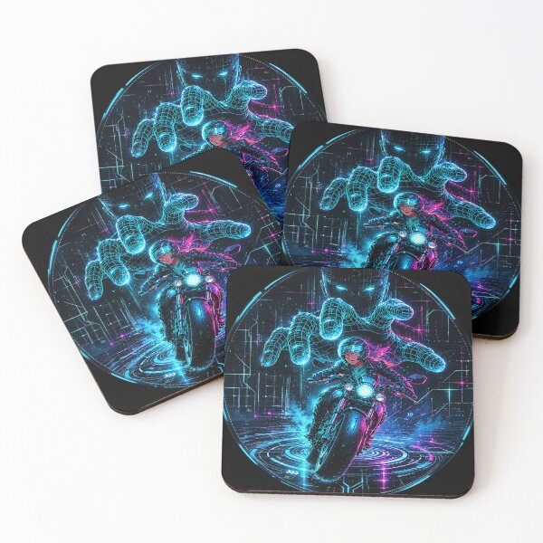 Item preview, The Escape – Neon Matrix & Cyberpunk designed and sold by thirtyonestars.