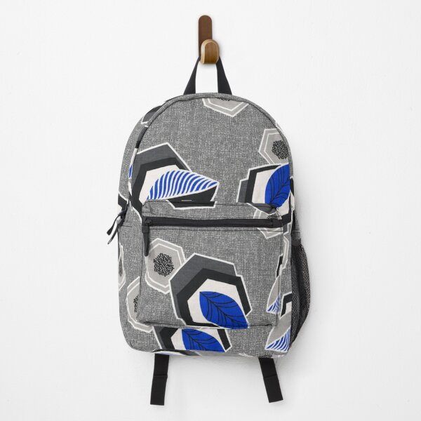 Item preview, Modern Blue Leaf Geometric Seamless Pattern designed and sold by CoolGTees.