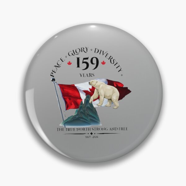 Item preview, Canada 159 Years The True North Strong and Free Polar Bear Heritage designed and sold by Tama-sirth.