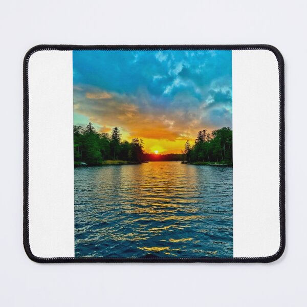 Item preview, Awesome Sunset on a Lake in a Forest! designed and sold by EACS Photo.