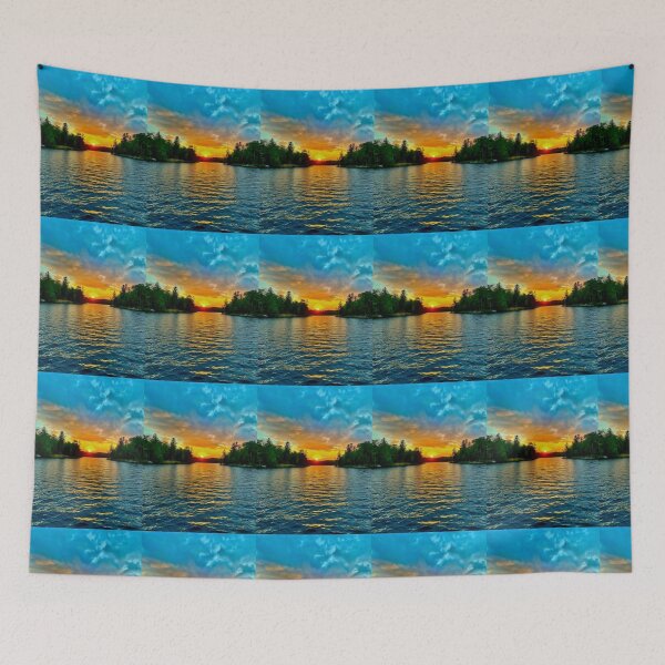Item preview, Awesome Sunset on a Lake in a Forest! designed and sold by EACS Photo.