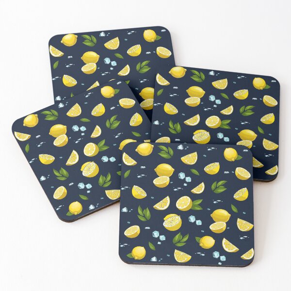 Item preview, Lemon Illustration Pattern | Fruit Art designed and sold by UnhingedBird.