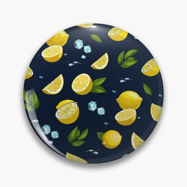 Item preview, Lemon Illustration Pattern | Fruit Art designed and sold by UnhingedBird.