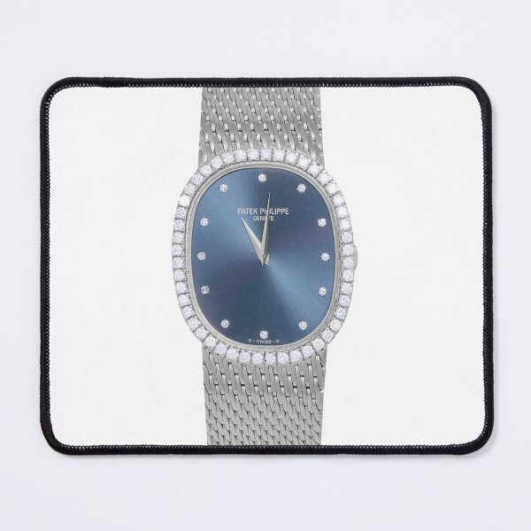 Item preview, Patek Philippe Golden Ellipse 18K White Gold Watch Blue Diamond Dial designed and sold by LockedUp.