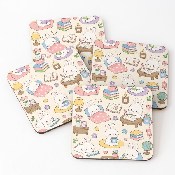 Item preview, Cozy Reading Bunny Pattern designed and sold by Soft Berry Studio.