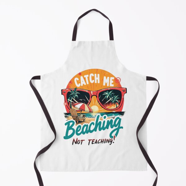 Item preview, Catch Me Beaching Not Teaching Sunglasses designed and sold by LunaMagicStudio.