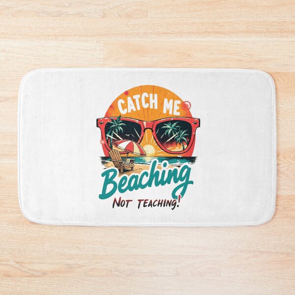 Item preview, Catch Me Beaching Not Teaching Sunglasses designed and sold by LunaMagicStudio.