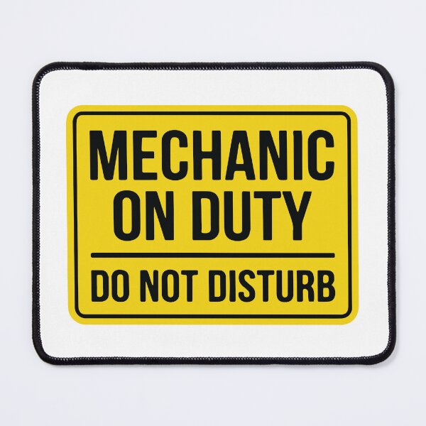 Item preview, Mechanic On Duty Garage designed and sold by carvect-id.
