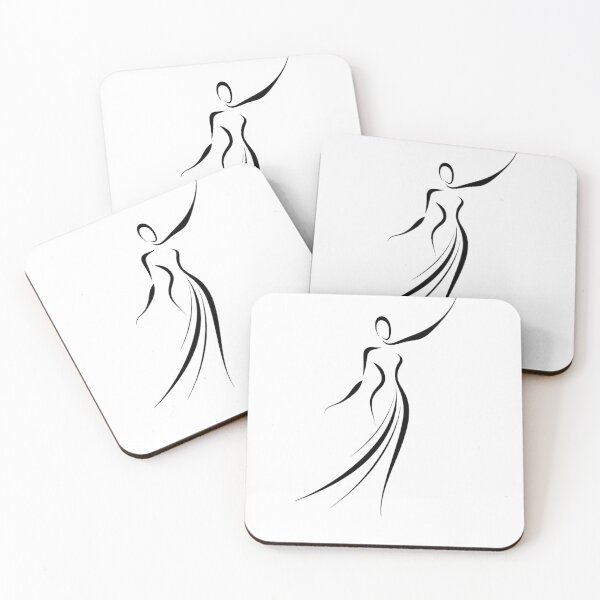 Item preview, Elegant Minimalist Woman - Graceful Line Art designed and sold by StudioPixelMix.