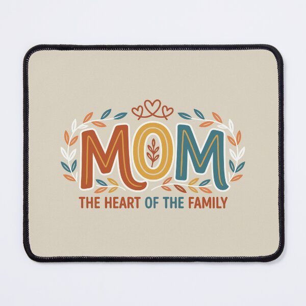Item preview, Mom Heart of the Family designed and sold by Amir Faysal.
