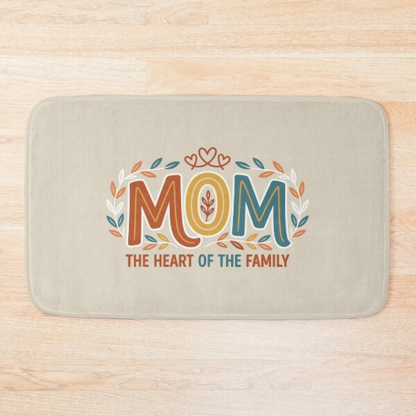 Item preview, Mom Heart of the Family designed and sold by Amir Faysal.