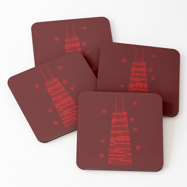 Item preview, Chicago Christmas Red designed and sold by Normbot2000.