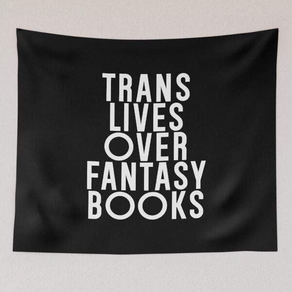 Item preview, Trans Lives Over Fantasy Books designed and sold by BritySpear.