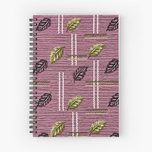 Item preview, Vintage Leaf Stripe Seamless Pattern Design designed and sold by CoolGTees.