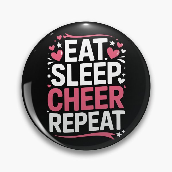 Item preview, Eat Sleep Cheer Repeat designed and sold by jkrphoto.