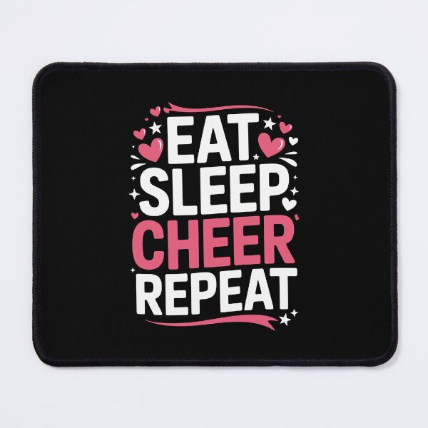 Item preview, Eat Sleep Cheer Repeat designed and sold by jkrphoto.