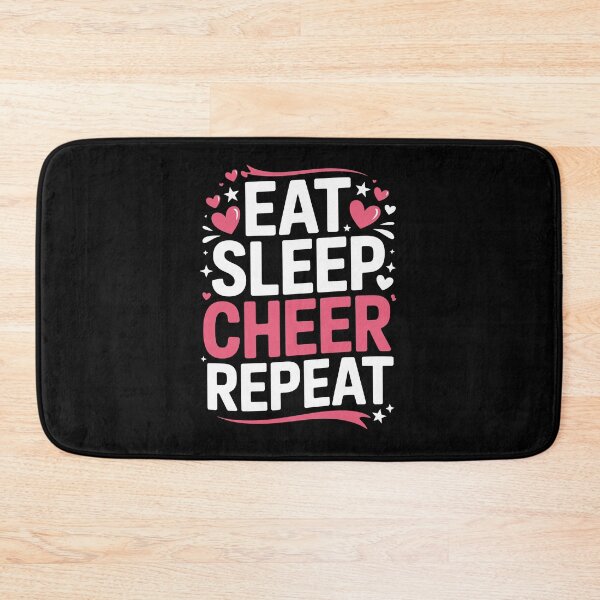 Item preview, Eat Sleep Cheer Repeat  designed and sold by jkrphoto.