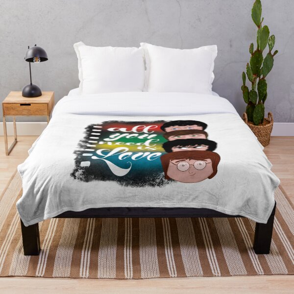 Artikelvorschau, All You Need Is Love – The Beatles entworfen und verkauft von Alê Diaz Design Studio.