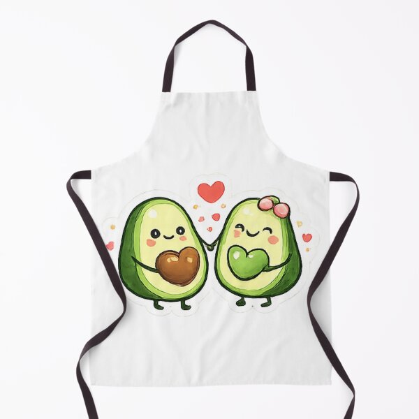 Item preview, Cute Avocado Couple Love designed and sold by Northline Creative.