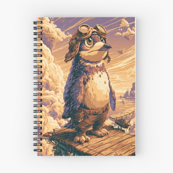 Item preview, Golden Cloud Aviator Penguin designed and sold by Turocks.