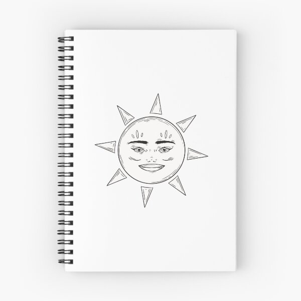 Item preview, Sun with a face designed and sold by Ahaime.