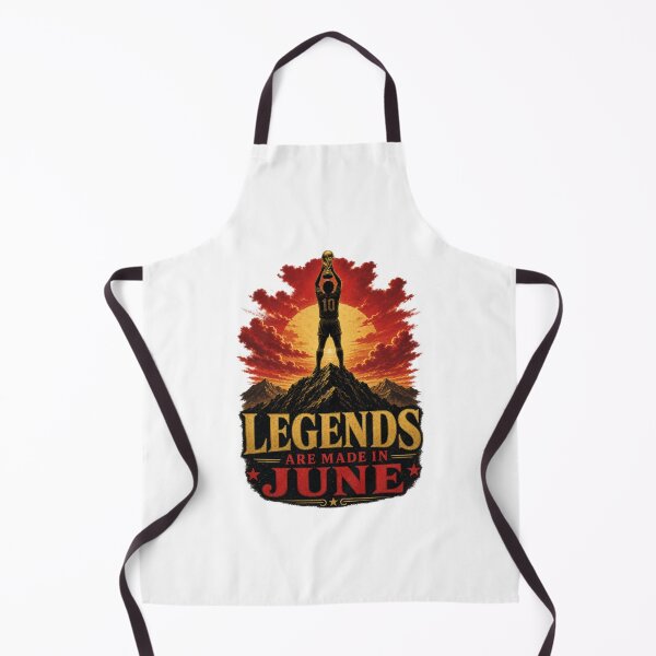 Item preview, Legends Are Made in June — FIFA World Cup 2026 Football T-Shirt designed and sold by The96Minutes.