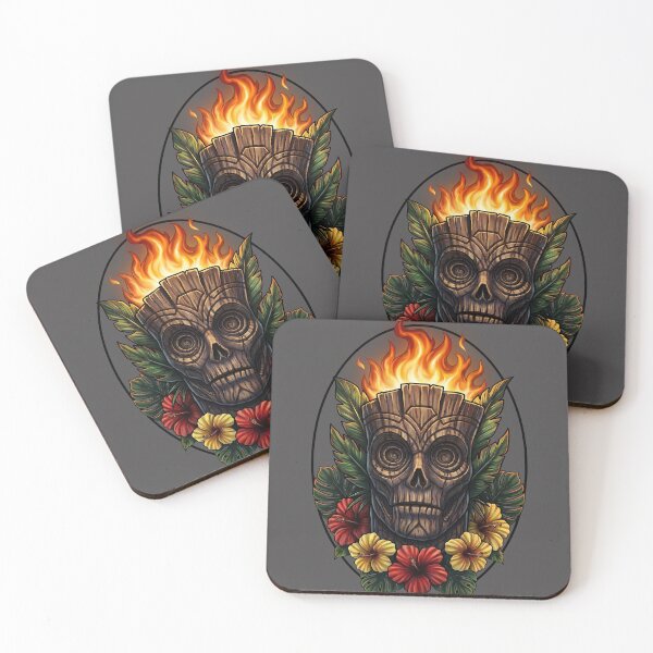 Item preview, Tiki Torch Fire God designed and sold by GothTees.