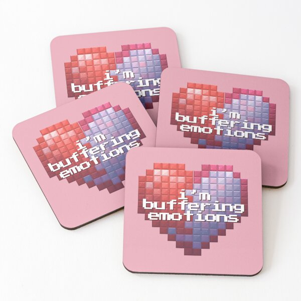 Item preview, I’m Buffering Emotions  - Cute Pun | TeeHee Puns Funny Design designed and sold by TeeHee Puns.