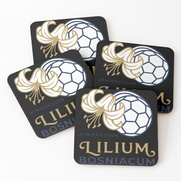 Item preview, Vintage Bosnia Football Gold Lily Athletic Club . designed and sold by  BreedCraft Studio.