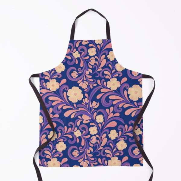 Item preview, Luxury Blue and Pink Anemone Pattern designed and sold by AneissPiaf.