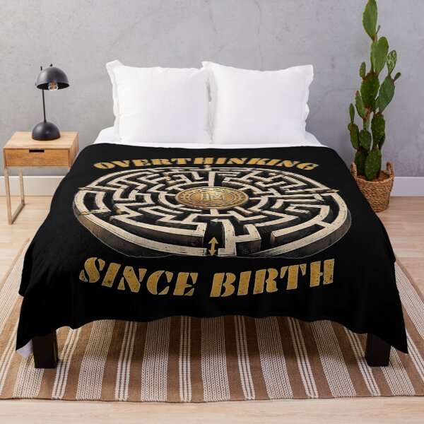 Item preview, Overthinking Since Birth - Vintage Streetwear Labyrinth designed and sold by thoughtswear.