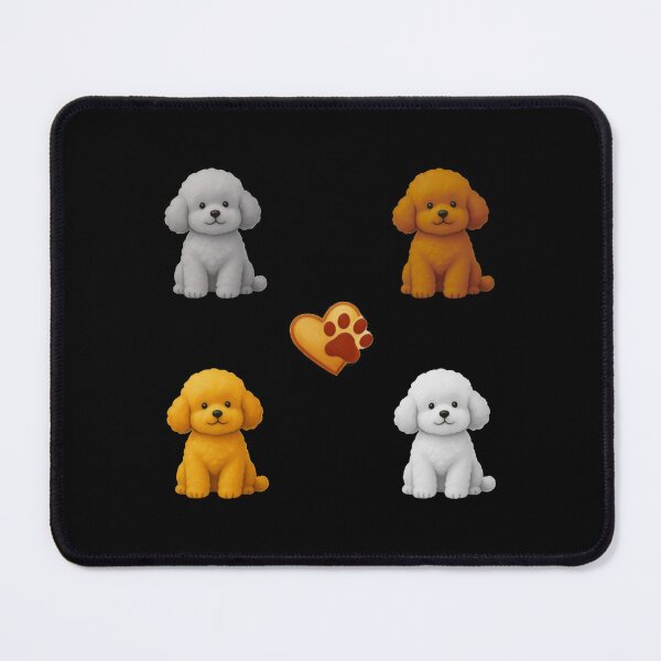 Item preview, Dog Cute Poodle Puppy Sticker Pack Kawaii Dogs Pattern Heart Paw Sticker designed and sold by Art IN Pack.