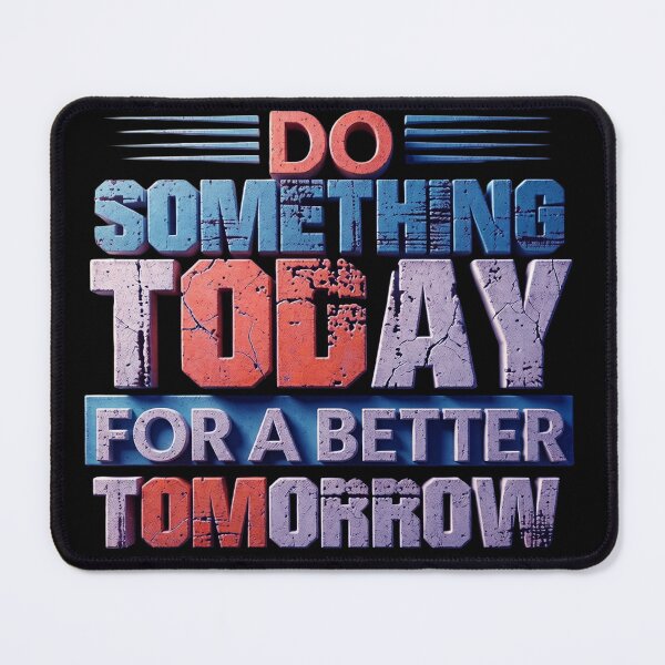 Item preview, Modern Teal And Orange 3D Lettering Design Inspiring Action And Better Future Planning Today Art designed and sold by ARTCREATESHOP.