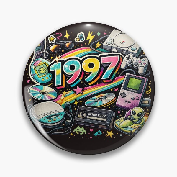 Item preview, Retro 1997 Nostalgia Collection Sticker designed and sold by Spontane Minds.
