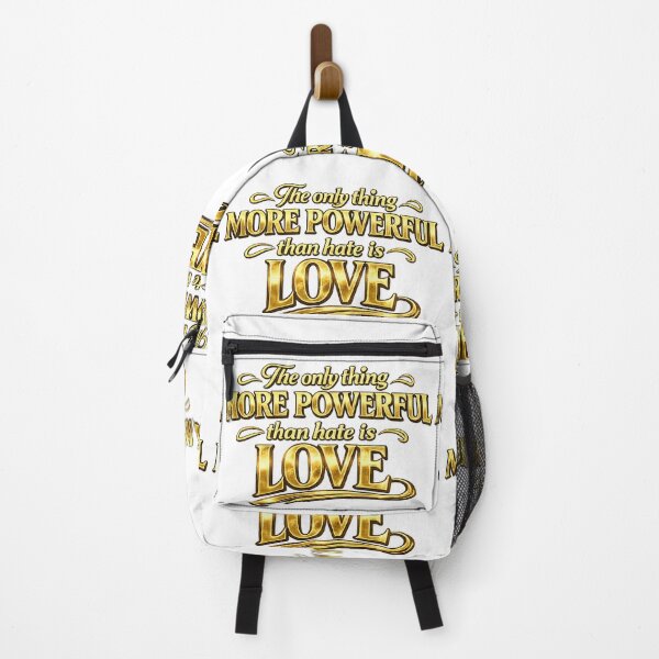 Item preview, The Only Thing More Powerful Than Hate Is Love. Bold Statement Quote Design designed and sold by littlestore.