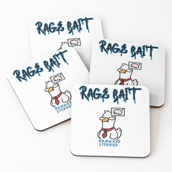 Item preview, Rage Bait Funny Goose Brain Stopped designed and sold by EfiKrios.