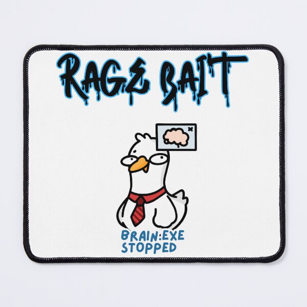 Item preview, Rage Bait Funny Goose Brain Stopped designed and sold by EfiKrios.