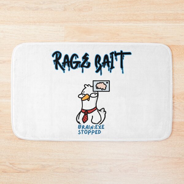 Item preview, Rage Bait Funny Goose Brain Stopped designed and sold by EfiKrios.