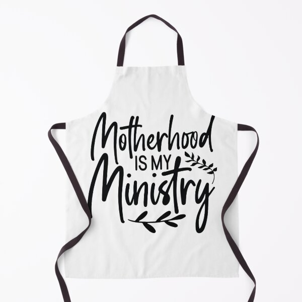 Item preview, Motherhood Is My Ministry - Cute Mothers Day Retro Vintage Floral Aesthetic Mom Mommy Wife Gift designed and sold by FuzionRaptor.