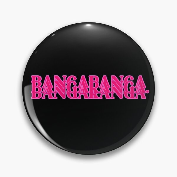 Item preview, Bangaranga Song Lyric Word (Hot Pink) designed and sold by CDPrintsDesigns.