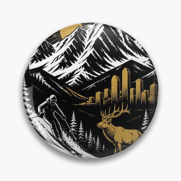 Item preview, Colorado Shirt Gold Black State Pride Design designed and sold by SunnyDesign82.