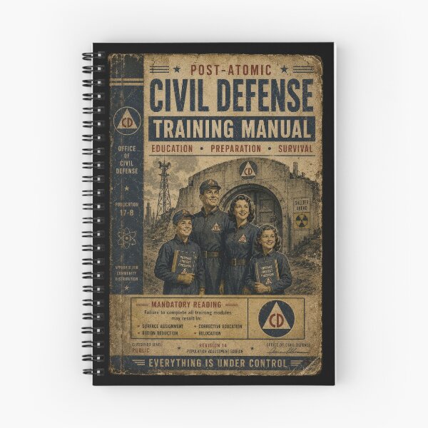 Item preview, Post Atomic Civil Defense designed and sold by DeathOnCall.