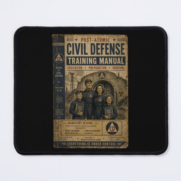 Item preview, Post Atomic Civil Defense designed and sold by DeathOnCall.
